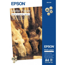 Epson - Media - A4 - 50 Sheets - Matte Paper - Heavyweight - 167g m²