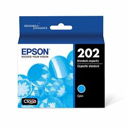 Epson T202 Claria Standard-capacity Ink Cartridge - Cyan