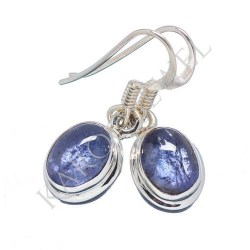 Kj Collection - Natural Tanzanite In Sterling Silver