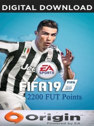 Fifa 19 - 2200 Fut Points - Origin All Ages Sport Strategy PC Ea Digital Illusions ea