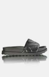 Ladies Flatform Sandals - Black - Black UK 8