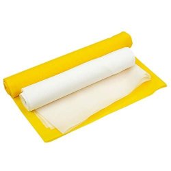 Silk Screen Printing Mesh 100 110 120 140 160 180 200 250 300MESH White Yellow For Screen Printing Machine Equipment Accessories Filter Painting Polyester Fabric 140M 55T White