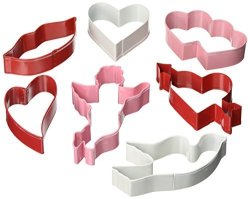 R & M Valentine 7 Piece Cookie Cutter Set