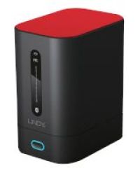 Lindy Portable Bluetooth Speaker Black red
