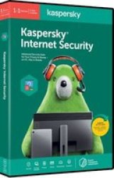 Kaspersky Internet Security Single-license English 1-YEAR 1+1-DEVICE KL19399XBFS