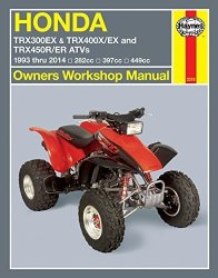 1993-2014 Honda Trx 300 400 450 Fourtrax Ex X R Er Quad Atv Haynes Repair Manual