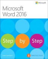 Microsoft Word 2016 - Step By Step Paperback
