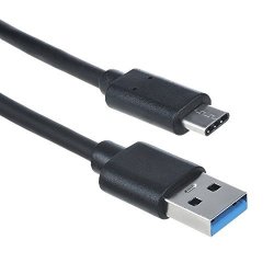 Sllea 3.3FT Black USB Type-c Data Sync Cable Charger For Xiaomi MI4C S MI5 MI6 Letv Max 2