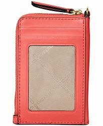 Michael Michael Kors Women's Jet Set Small Leather Id Lanyard Pink Grapfruit gold One Size