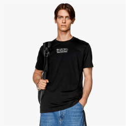Diesel Men&apos S Black T-DIEGOR-L15 T-Shirt