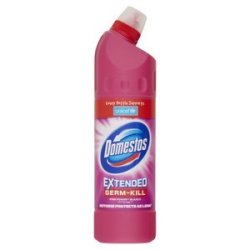 Domestos 9 Bottles Extended Germ-kill Pink Power Bleach With Ctac 750ML