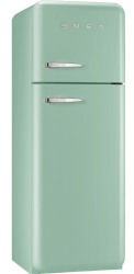 Smeg 315l 50s Style Retro Refrigerator Freezer Pastel Green