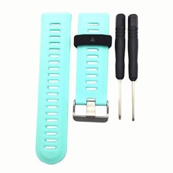 Rtyou Tm Silicone Strap Replacement Watch Band With Tools For Garmin Fenix 3 Hr Mint Green