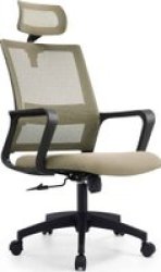 Antonio High Back Office Chair Grey