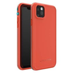 Lifeproof Fre Series Waterproof Case For Iphone 11 Pro Max - Fire Sky Bluebird tangerine