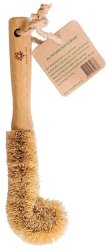 Natura Bamboo Bottle Brush With Coconut Fibre Bristles