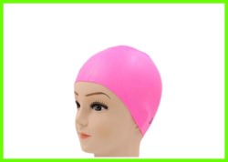 Swimming Silicone Caps Pink