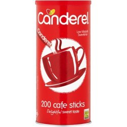 Canderel Low Kilojoule Sweetener 200 Cafe Sticks 200G