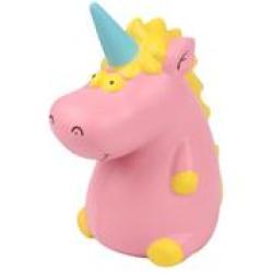 Casey Squishy Scented Hippo Unicorn Design-made From Super Soft Non-toxic Environmentally Friendly Polyurethane Pu Scented Foam 16CM Tall Will Rebound To Its Original Shape