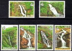Swaziland - 2006 Waterfalls Set Mnh Sg 760-765