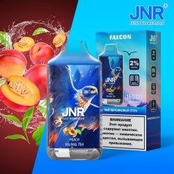 Jnr Vapor - Falcon Peach Oolong Tea 5% Nic 16000 Puff 10PCS