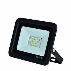 Faironly LED Thin Waterproof Floodlight With Aluminum Alloy Shell 200-240V 6500K Cold White 30W