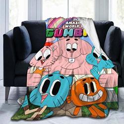 Kellysotous The Amazing World Of Gumball Ultra-soft Micro Fleece Blanket Soft And Warm Throw Blanket Digital Printed Blanket 50"" X40 60 X 50 80 X 60