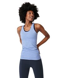 Sweaty Betty Athlete Seamless Workout Vest Cornflower Blue M