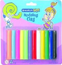 Marlin Kids Modelling Clay 180G 12 Colours –non Toxic 6 Neon And 6 Normal Colours Retail Packaging No Warranty FEATURES• 6 X Neon COLOURS• 6 X