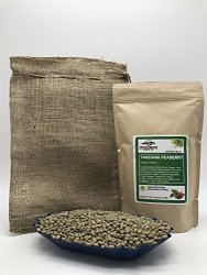 2LBS - Tanzania Peaberry Includes Free Burlap Bag Specialty-grade Fresh-current-crop Unroasted Green Coffee Beans Wet Processed Sundried Plant Varietal Bourbon Typica Farm: Tembo Coffee
