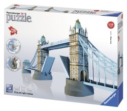 Ravensburger Tower Bridge Of London 216PC 3D Jigsaw Puzzle