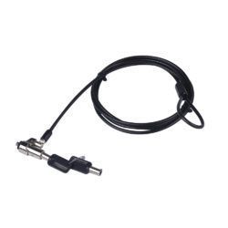 GIZZU 1.8M Noble Wedge Laptop Cable Lock Master Key Compatible Dell 3.2MM X 4.5MM