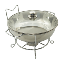 Chafing Dish - Glass Lid Thin Frame