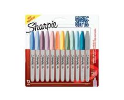 Sharpie Mystic Gems Permanent Markers Assorted 12 Pack