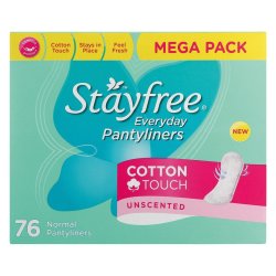 Everyday Pantyliners Unscented 76 Pack