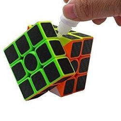 Gbell 1PCS 5ML Lubricating Speed Cube Oil Puzzle Rubik's Cube Magic Cube Oil Accessories For Match Game Upgrated White