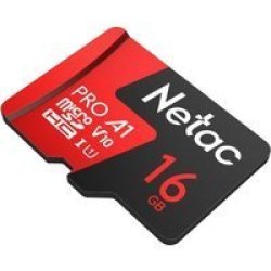 Netac - V10 A1 C10 90-100MB S 16GB Sd
