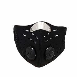 Activated Carbon Masks With Respirator Filtration Exhaust Gas Anti Pollen Face Mouth Mask Mask For Women Men