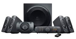 Logitech Z906 5.1 Surround Sound Speaker System - Thx Dolby Digital And Dts Digital Certified