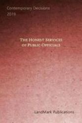 The Honest Services Of Public Officials Paperback