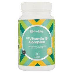 Vitamin B Complex Tablets 60 Pack