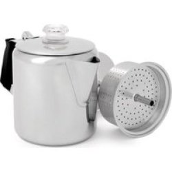 GSI Outdoors Stainless Steel Percolator 6 Cup