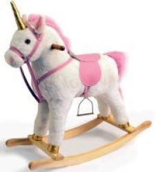 Princess Rocking Horse Unicorn In Pink