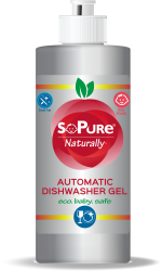 Sopure Wash & Shine Automatic Dish Gel - Natures Dazzling Dish Cleaner - 500ML