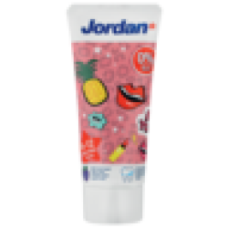 Jordan Junior Toothpaste 6-12 Years Tube 50ML
