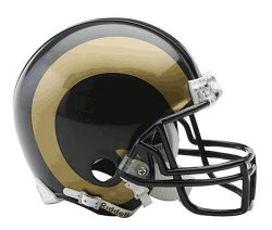 NFL St. Louis Rams Replica MINI Football Helmet