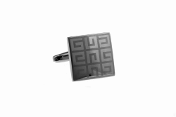 Elegant Maze Pattern Cuff Links