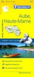 Aube Haute-marne France Local Map 313 Sheet Map Folded