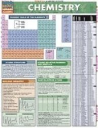 Chemistry Quick Study Guide By Barcharts By Brand: Barcharts Inc.