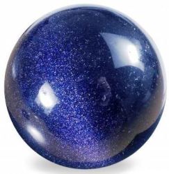 Blue Goldstone Sphere - 45mm